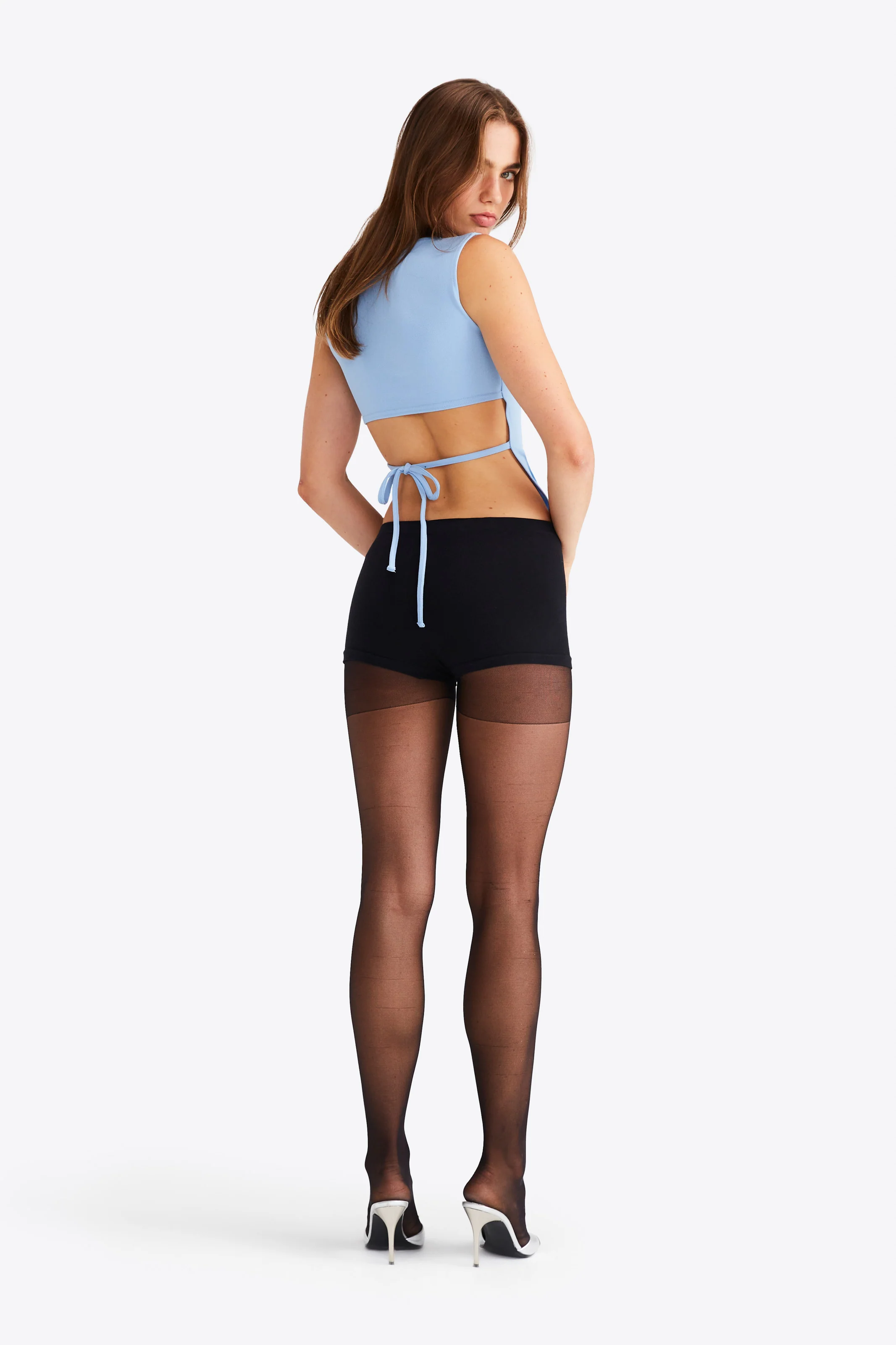 Gina Top - Baby Blue - Image 4