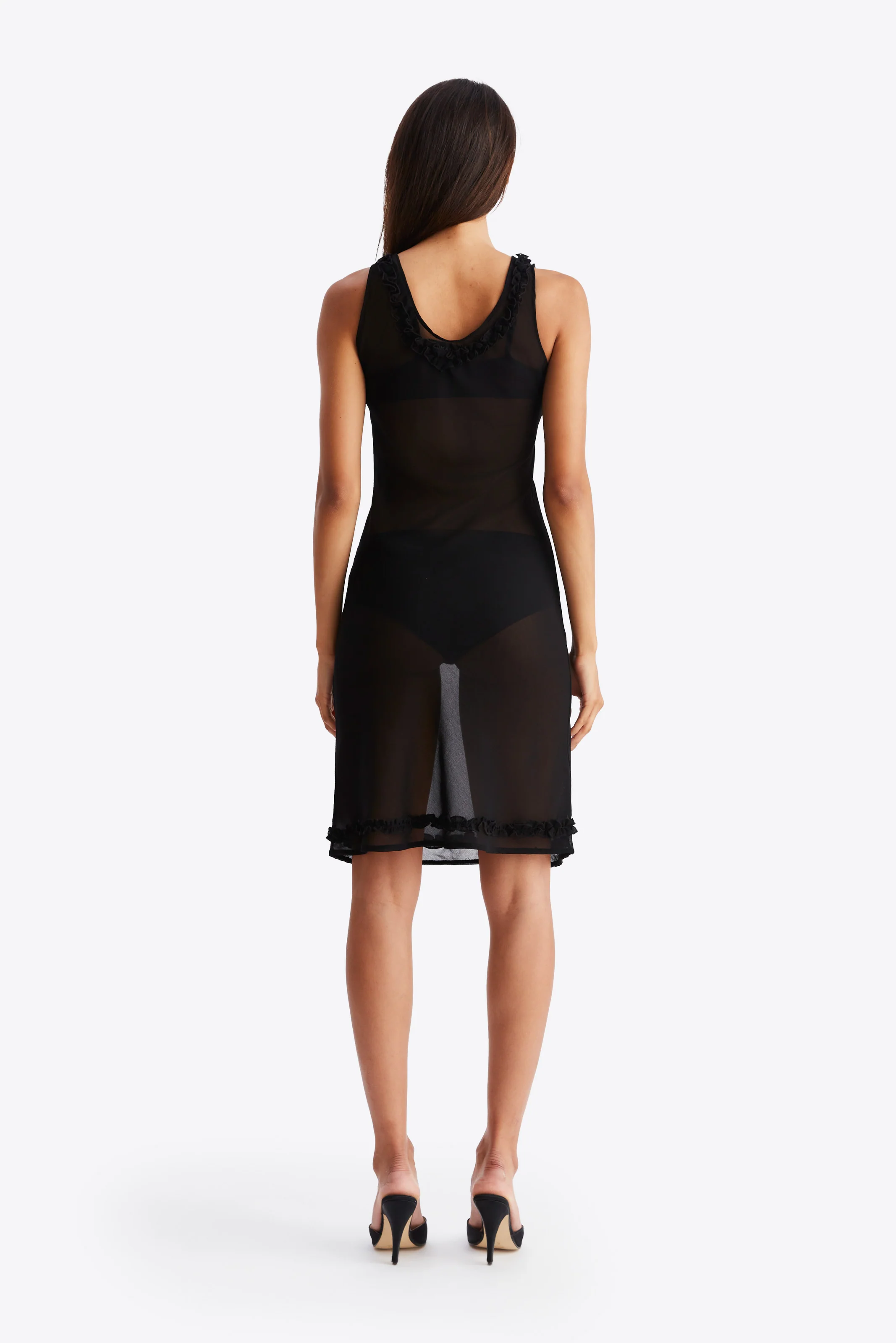 Camelia Dress - Black - Image 5
