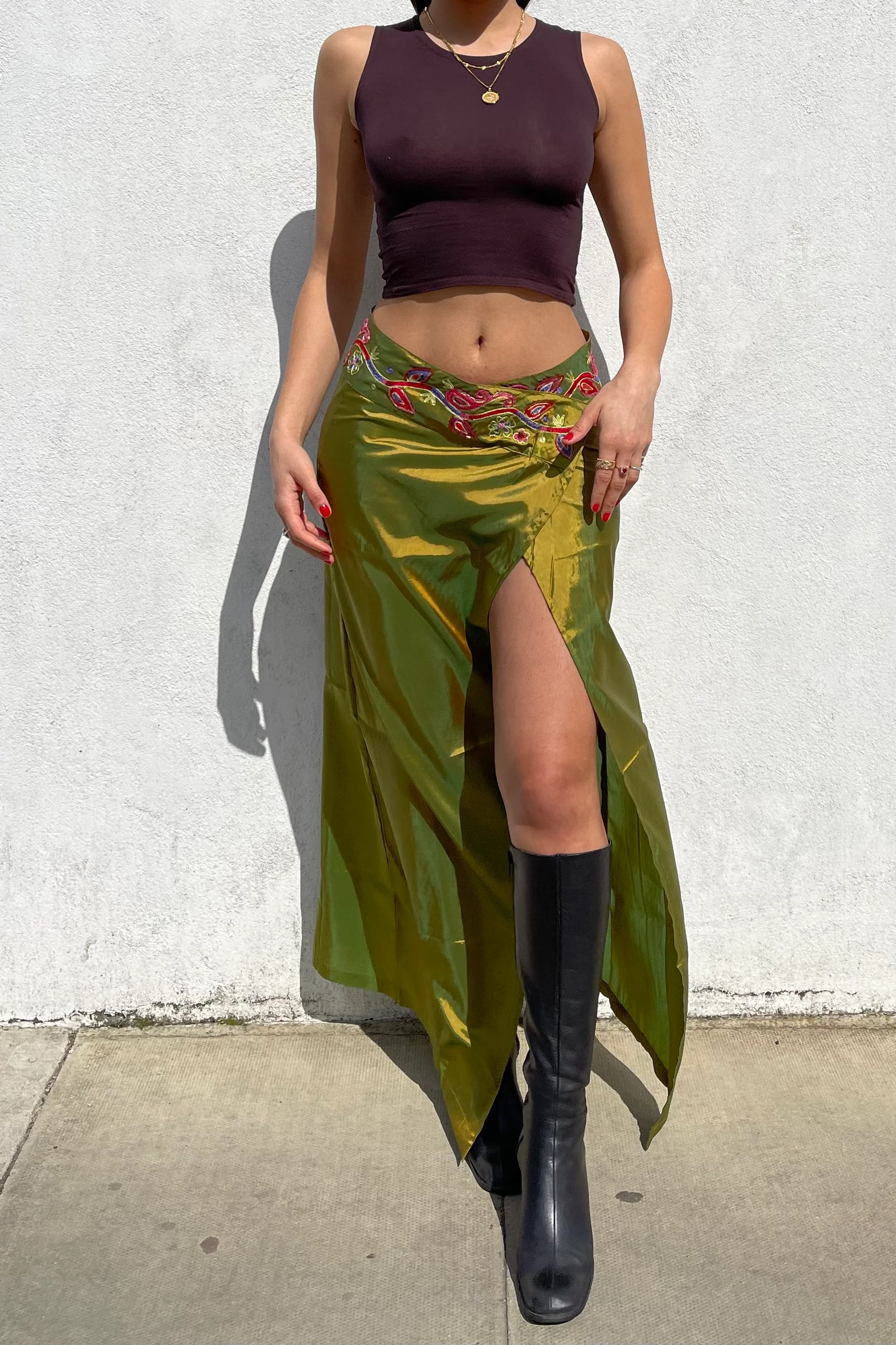 Iridescent Green Maxi - Image 2