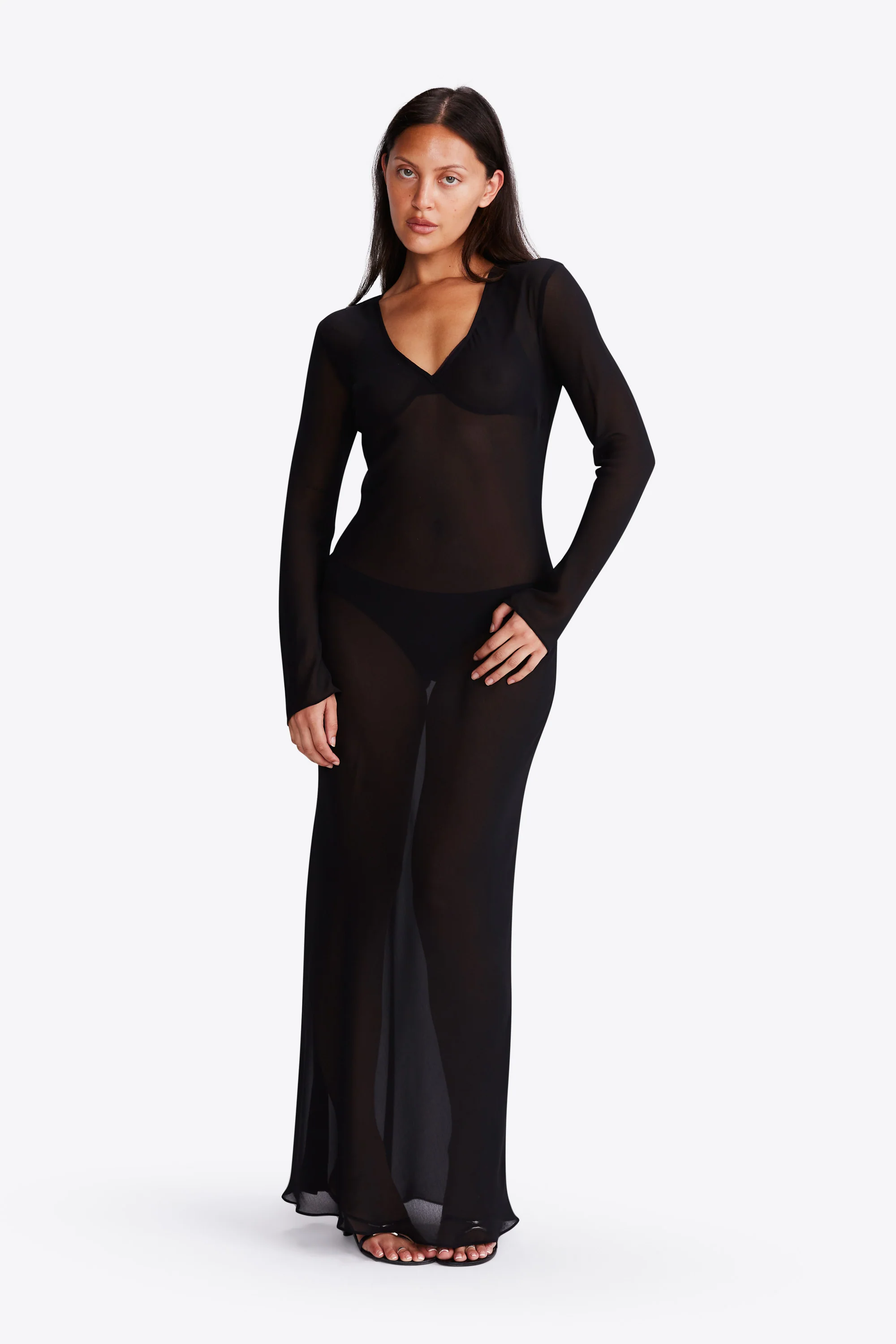 Phoenix Dress - Black - Image 3
