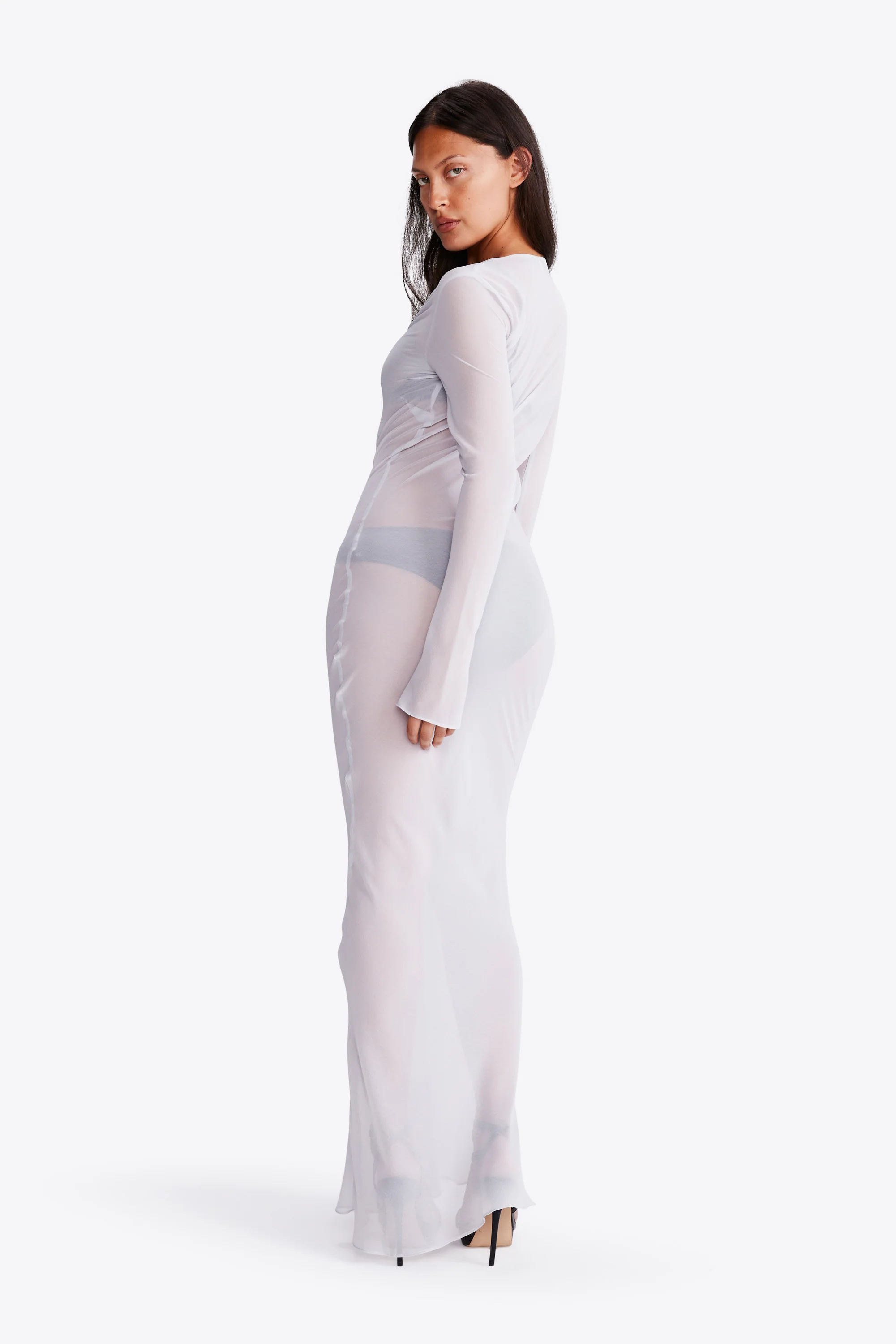 Phoenix Dress - Silver - Image 4