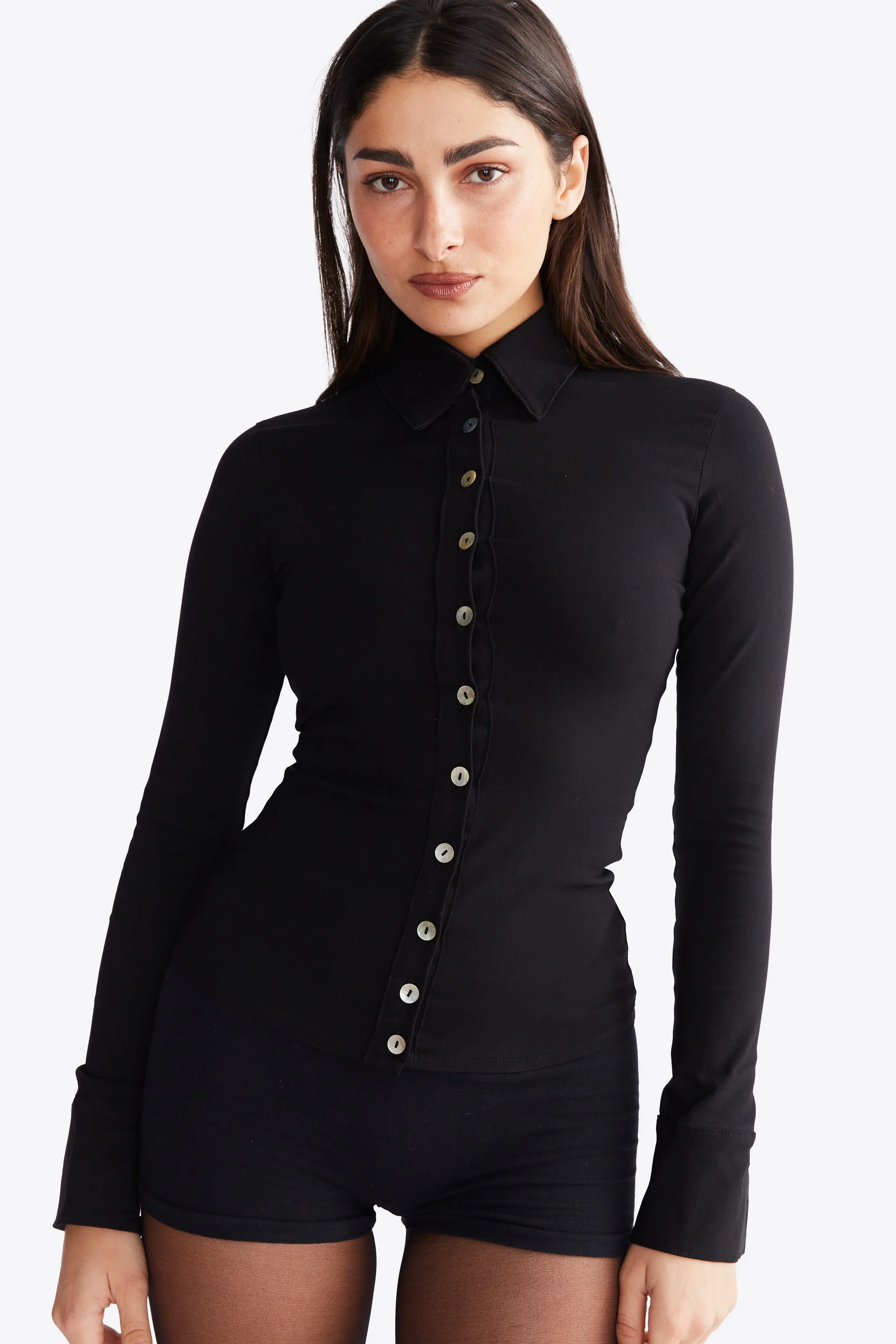 Sienna Shirt - Black - Image 3